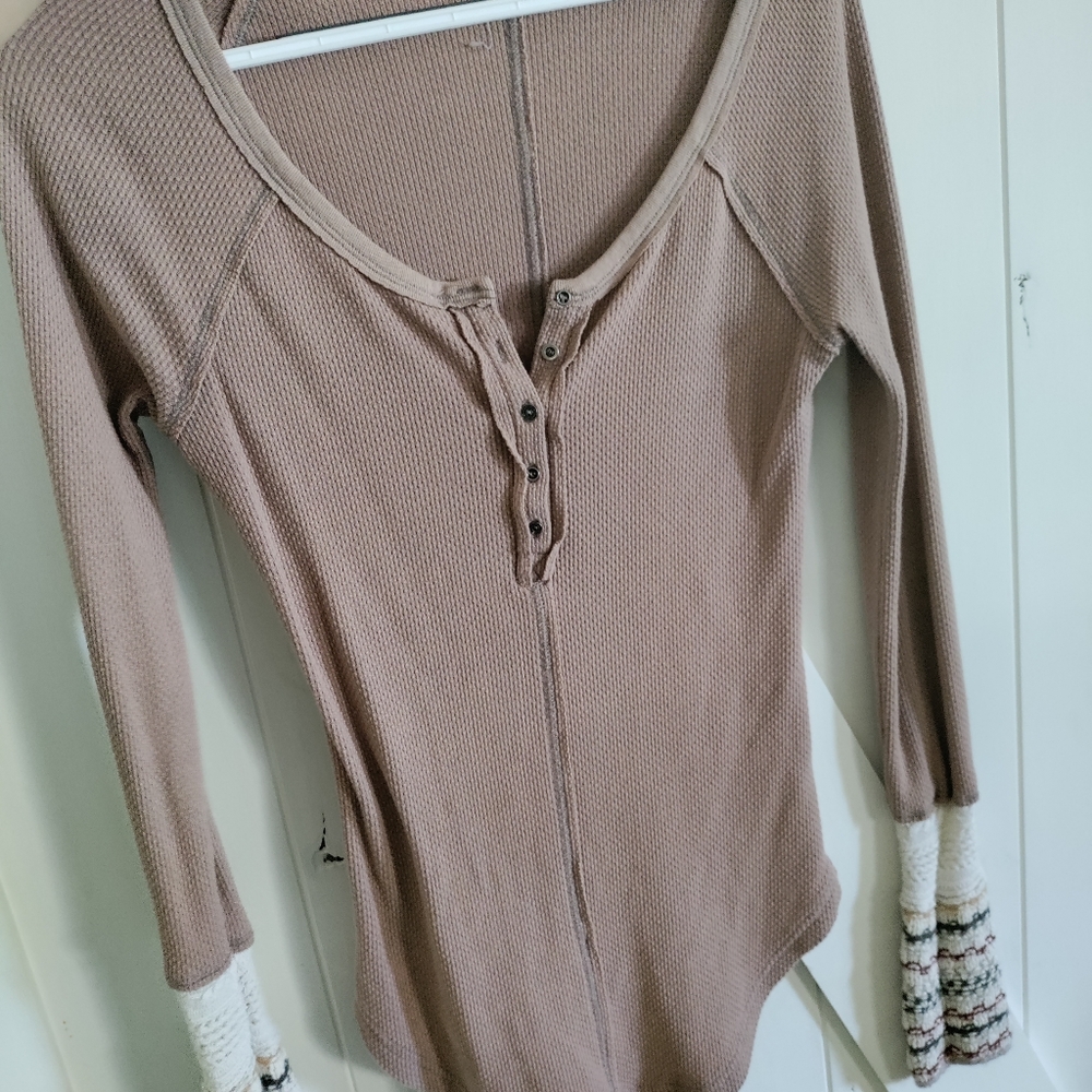 Free people thermal shirt